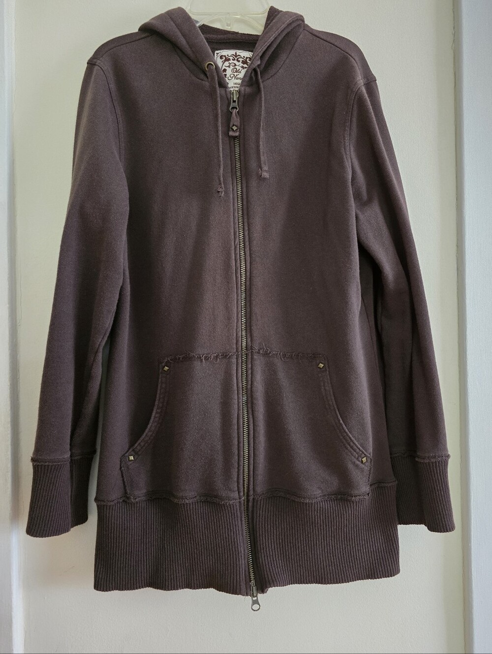 Old Navy Vintage Style Y2K Long Hoodie Size Large